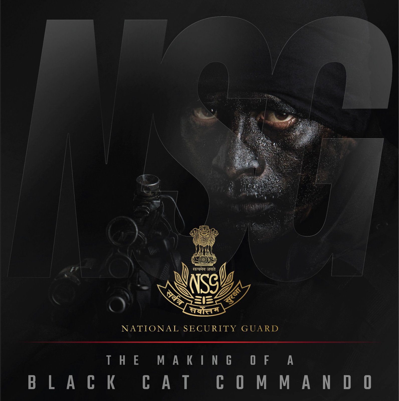 Camouflage, restricted light and an unwavering gaze. The book’s original front cover.